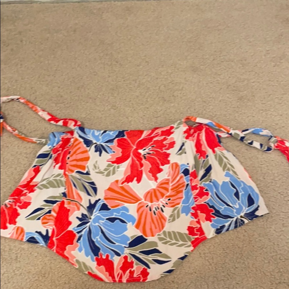 ASTR shoulder tie tube top